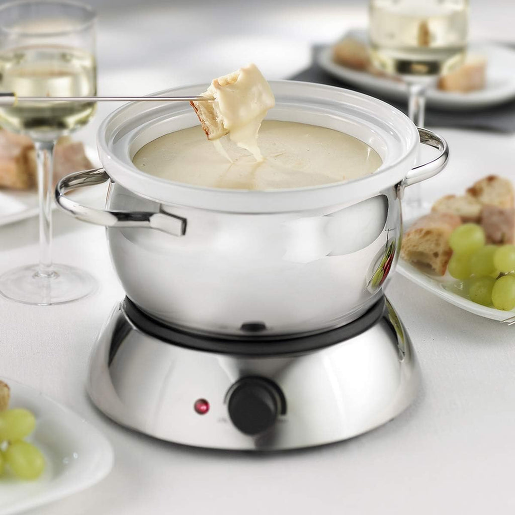 3-in-1 Electric Fondue Set, 81 Ounce, Silver W15391