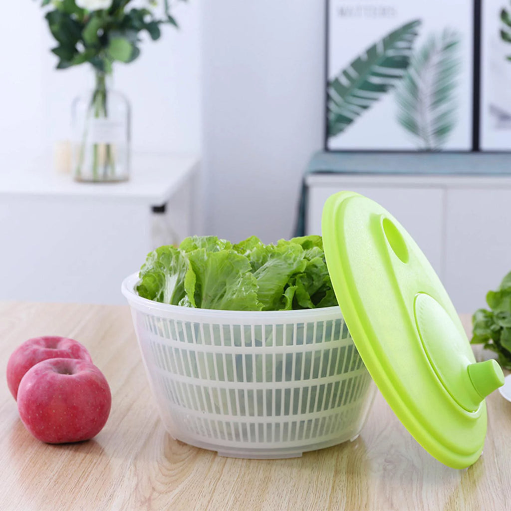 Vegetable Washer Salad Spinner with Colander Bowl T4659