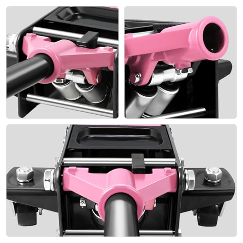 Floor Jack 3 Ton Capacity, Low Profile Heavy Duty Hydraulic Car Jack, Lifting Range 3"-20" O821