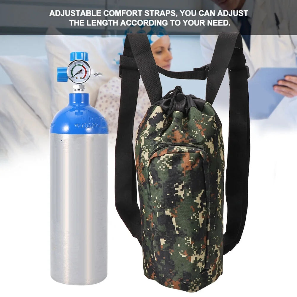 Oxygen Tank Backpack 2L Portable Cylinder Bag C2671