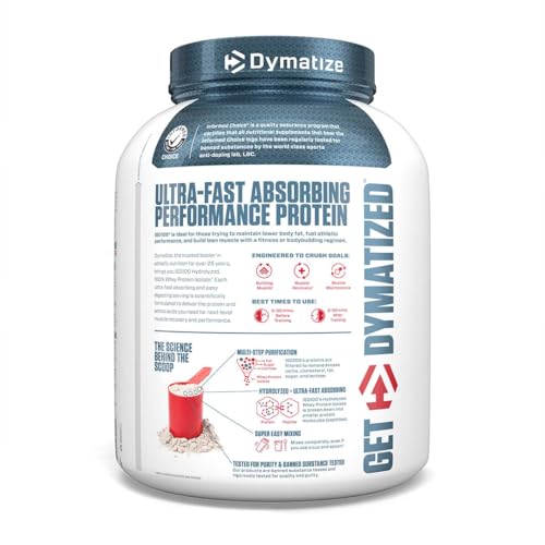 Whey Protein Powder Isolate, Cookies & Cream, 25g Protein I356