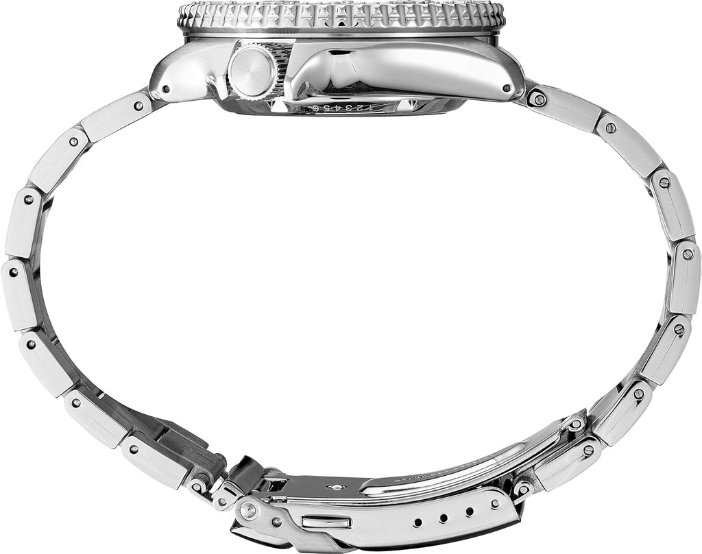 Men's Automatic Watch with Stainless Steel Strap, Silver X696
