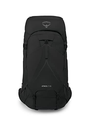 Men's Backpacking Backpack 65L, Black H670111