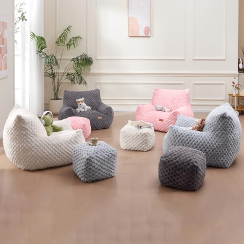 Giant Bean Bag Chair for Adults with Foot Rest Z4047