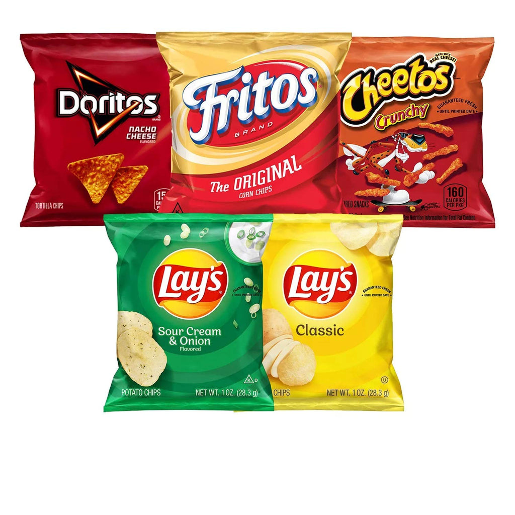 Classic Mix Variety Chips, 50ct. W44402