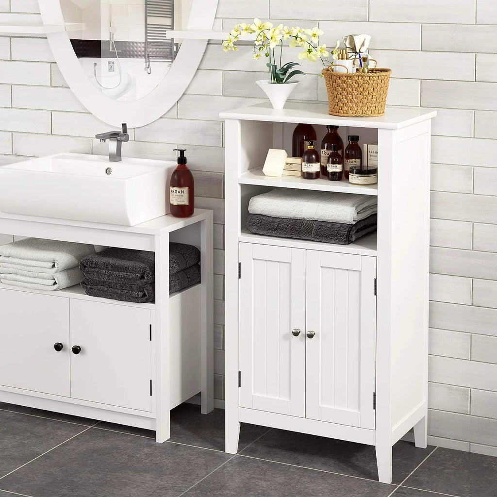 Bathroom Storage Cabinet with 2 Doors, White K962