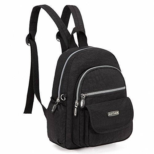 Mini Nylon Backpack for Women Casual Lightweight Daypack K17647