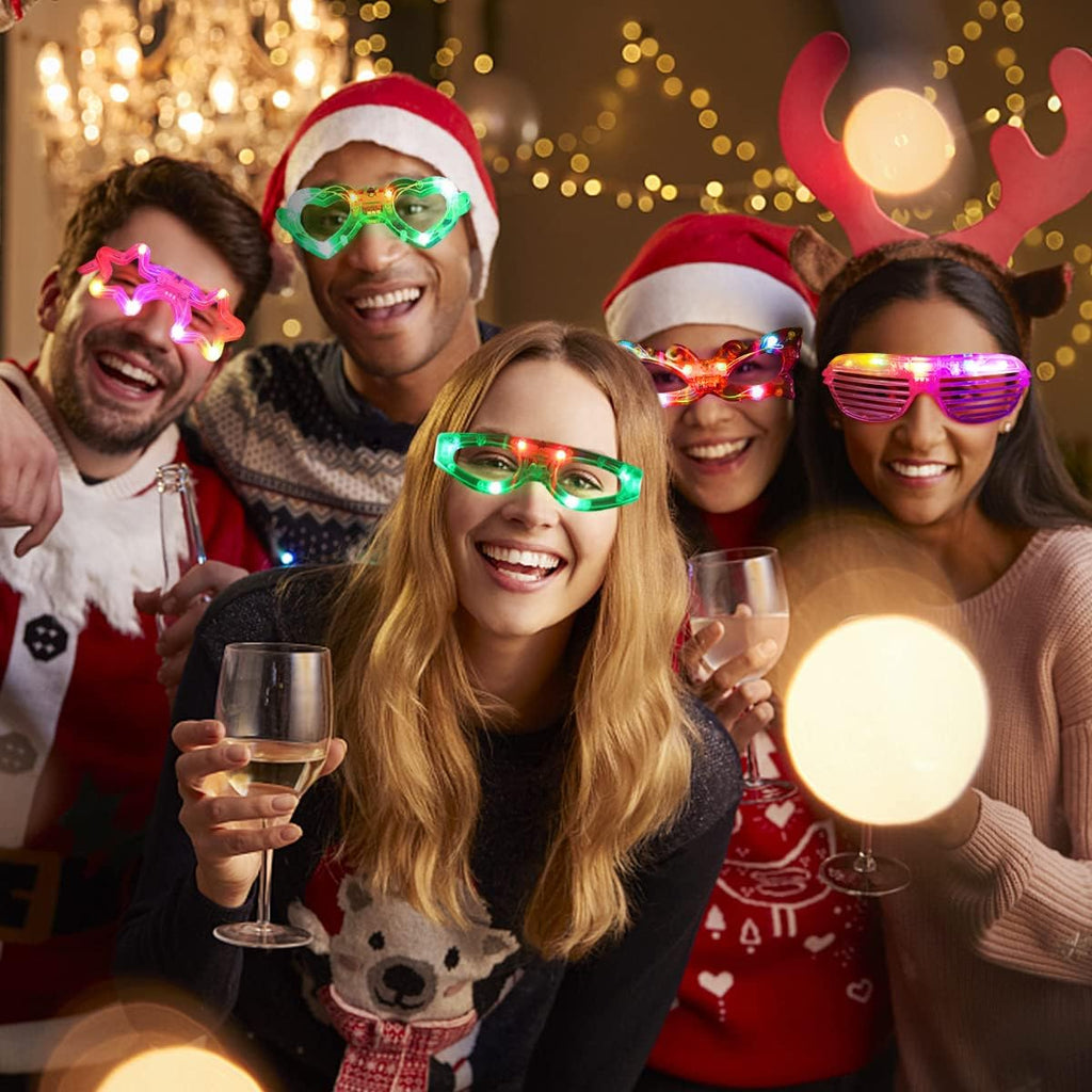 LED Glow Glasses Party Favors for Kids Adults R4464