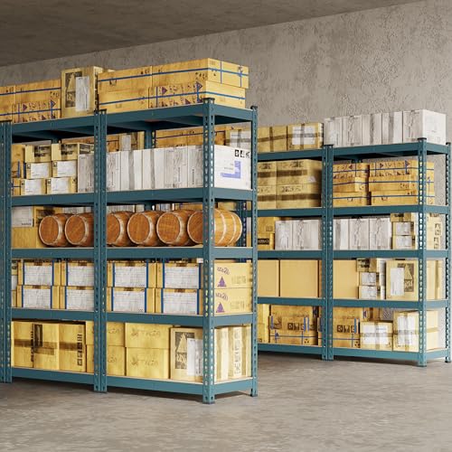 5-Tier Adjustable Metal Shelving Unit for Garage, Pantry, and Warehouse M7734