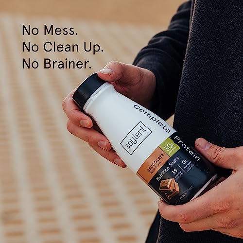 Complete Protein Shake, Chocolate, 30g Protein, Vegan, Dairy Free, 11oz (12 Pack) Q8795
