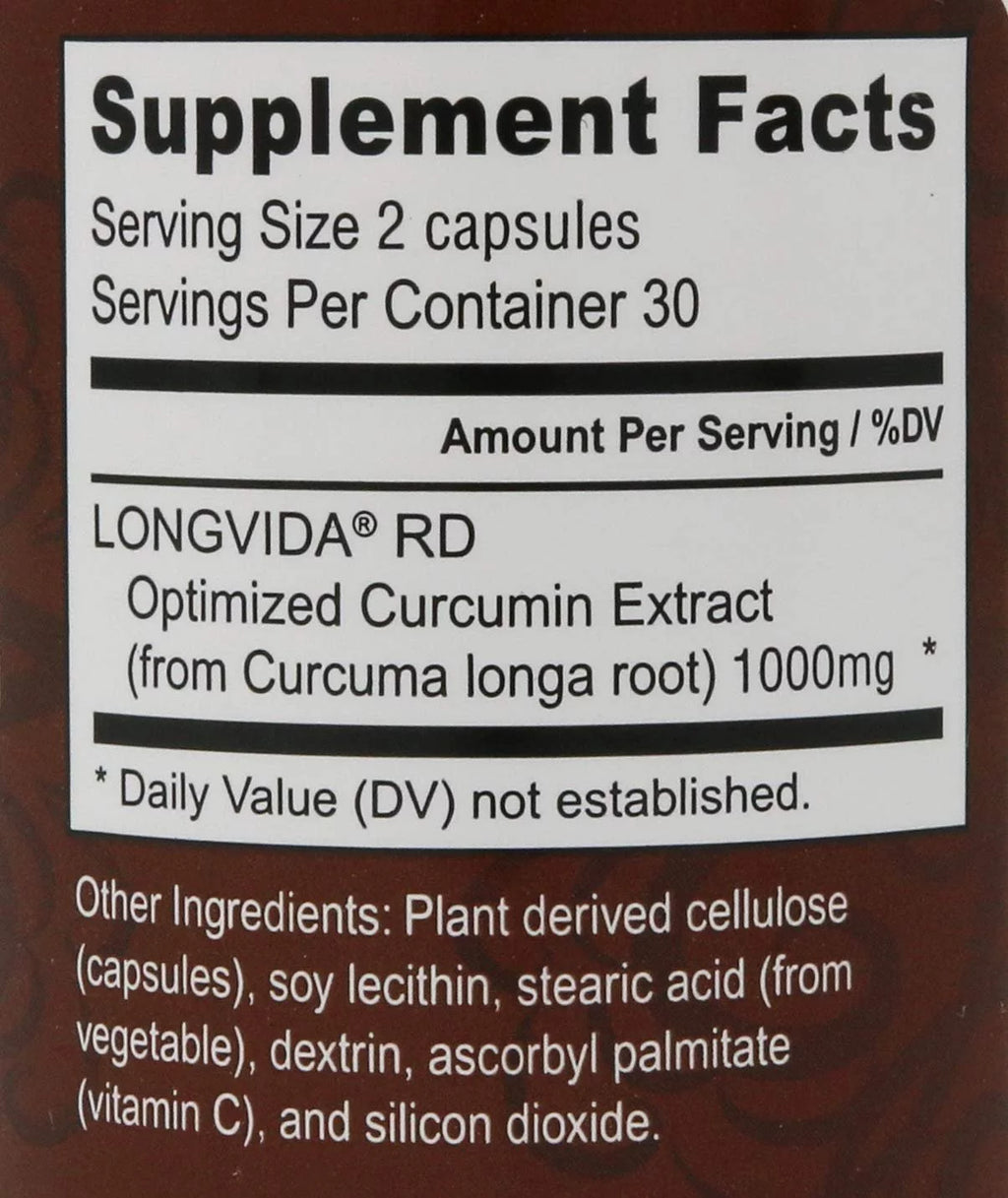 Curcumin 500 mg, 60 capsules T450627