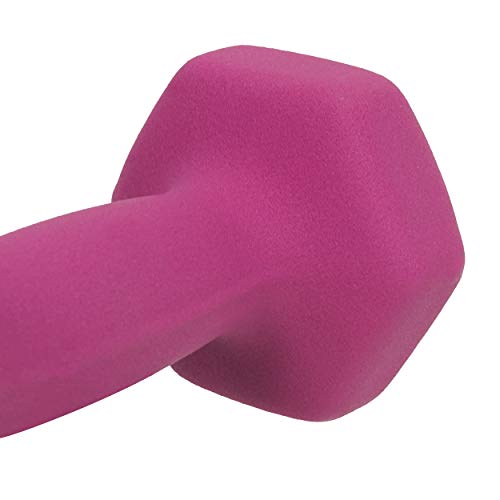 Neoprene Coated Hex Dumbbell Pair for Home Gym Workout S960005
