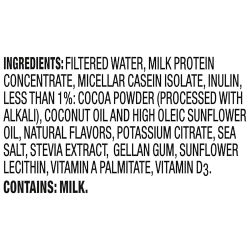 Protein Shake, Salted Caramel, 30g Protein, Ready to Drink, 12 fl oz, 12 Count R631