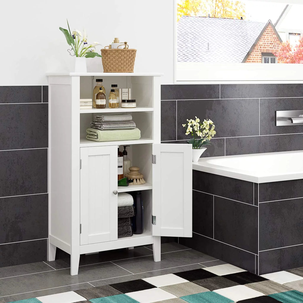 Bathroom Storage Cabinet with 2 Doors, White K962