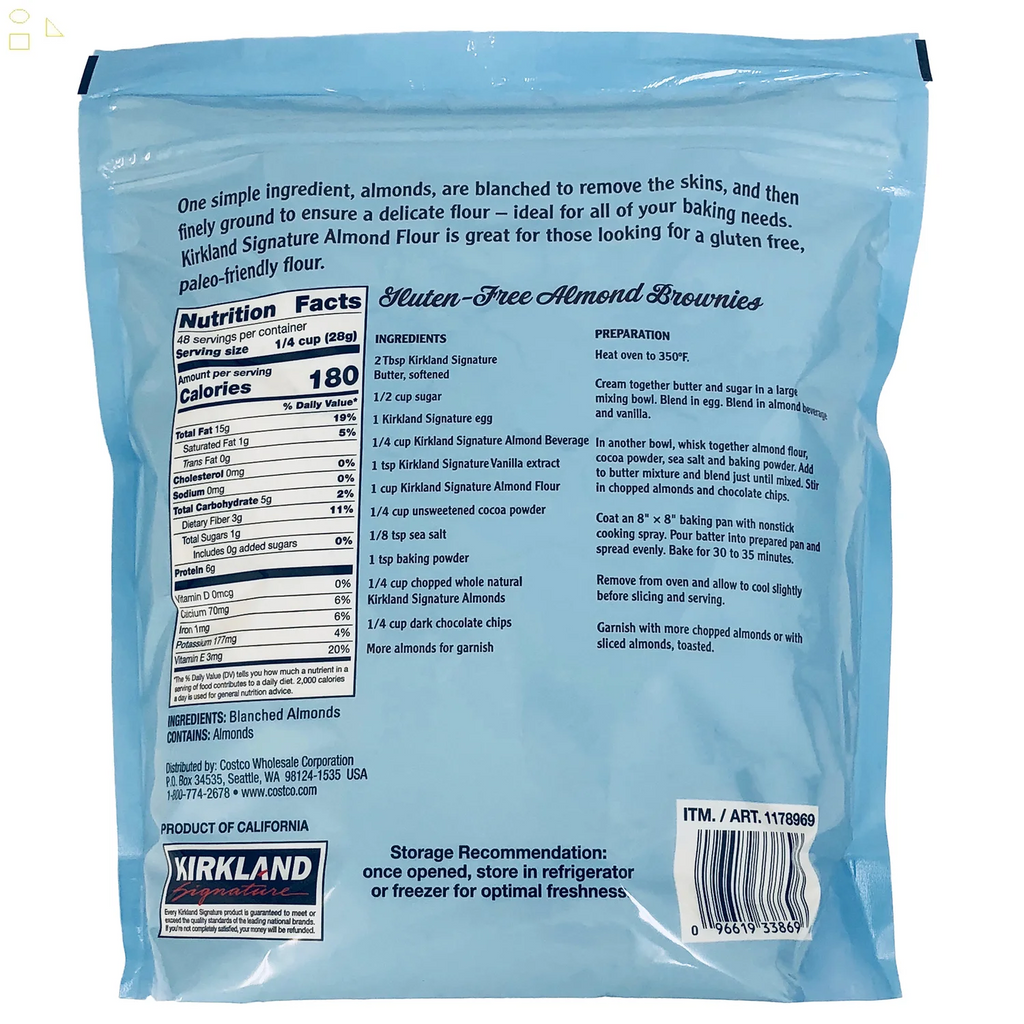Superfine Blanched Almond Flour, 3 Lbs G540449