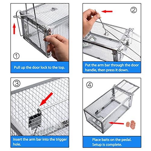 Humane Chipmunk Trap Cage N66696