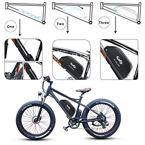 52V 19.2Ah Ebike Battery with Charger and USB Port G4921