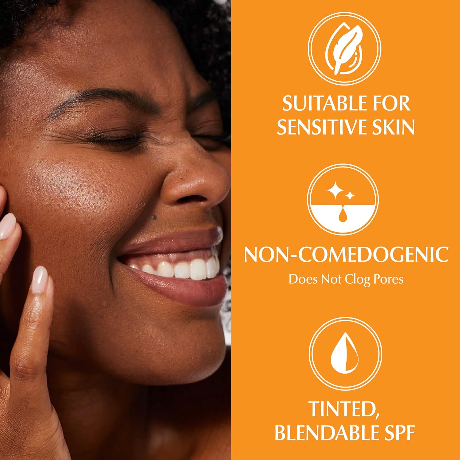 Tinted Mineral Face Sunscreen Lotion SPF 35 for Sensitive Skin E6160