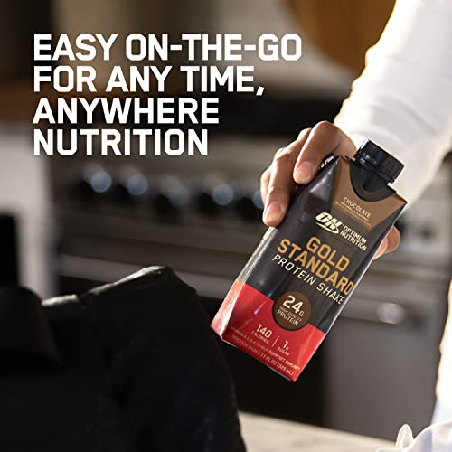 Protein Shake, 24g Protein, Chocolate, 11 Fl Oz, 12 Count N68150