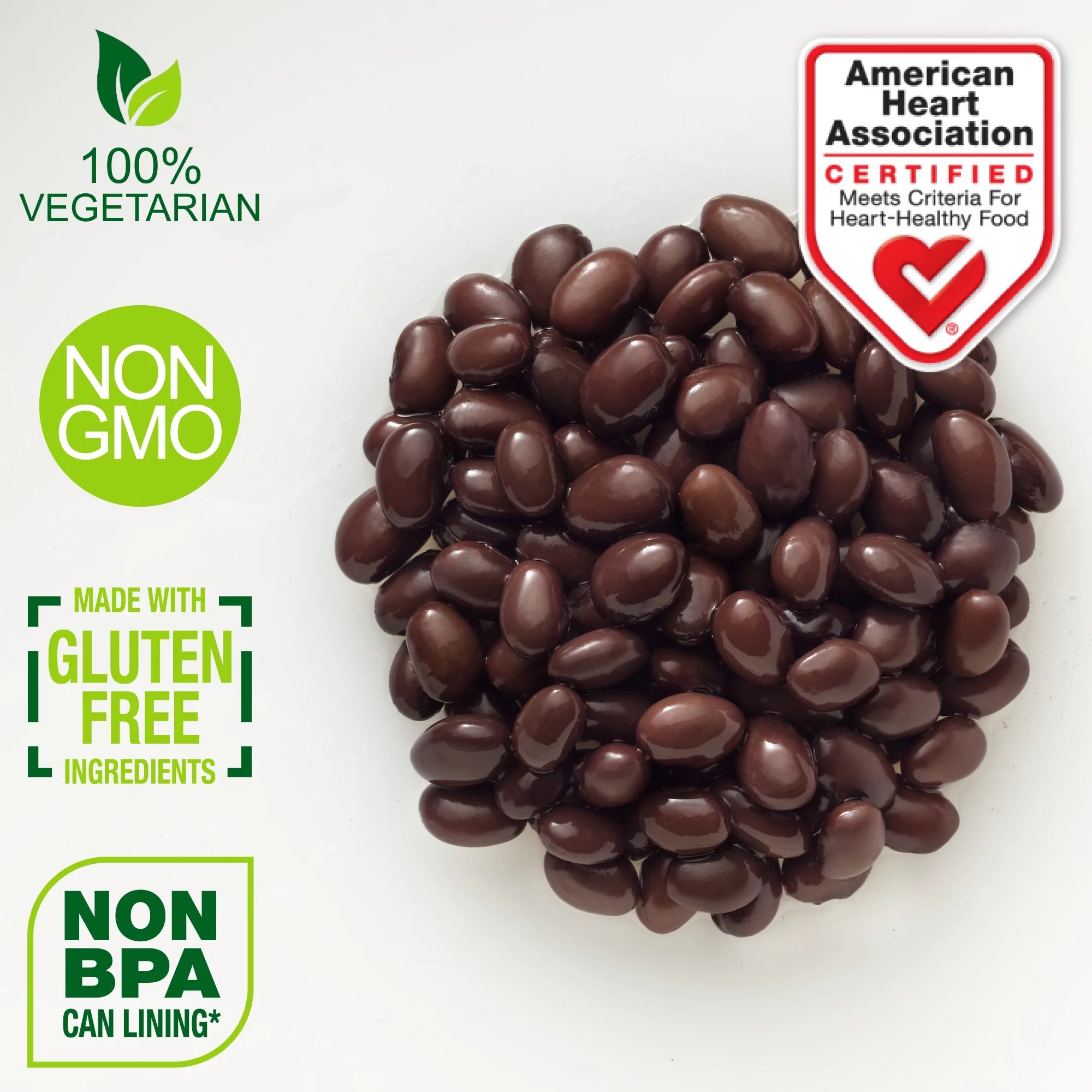 Low Sodium Canned Black Beans, 15 oz (12 Pack) O64492