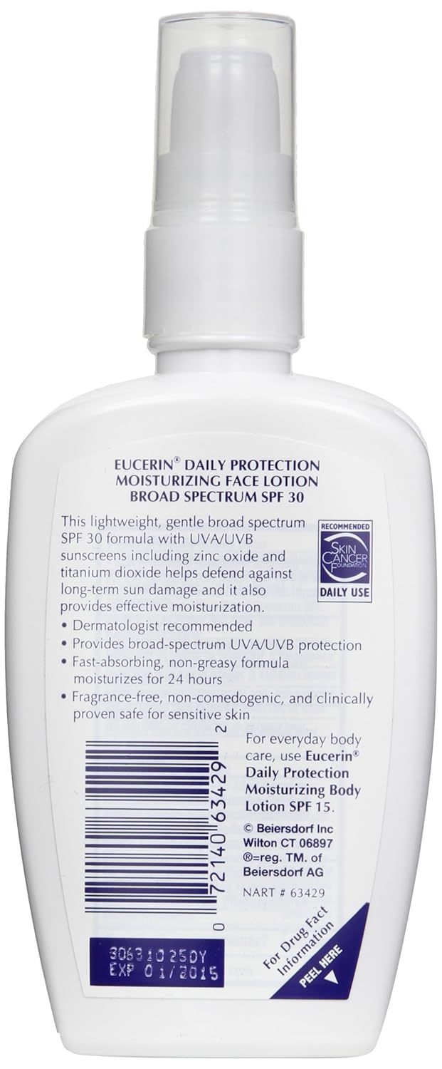 Daily Protection Moisturizing Face Lotion SPF 30, 4 fl oz (Pack of 2) V963905
