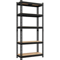 5-Tier Adjustable Metal Shelving Unit for Garage, Pantry, and Warehouse M7734
