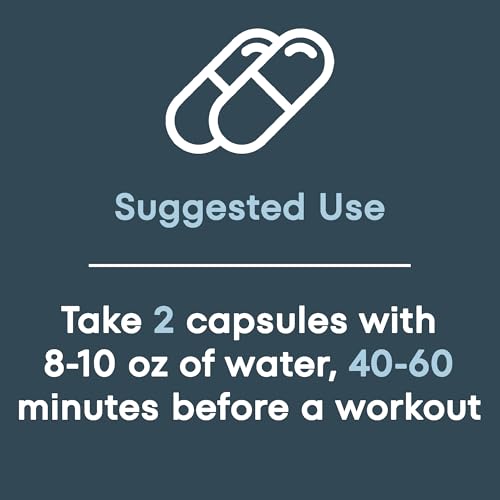 Muscle Builder Supplement for Growth, Strength & Endurance, 60 Capsules O682720