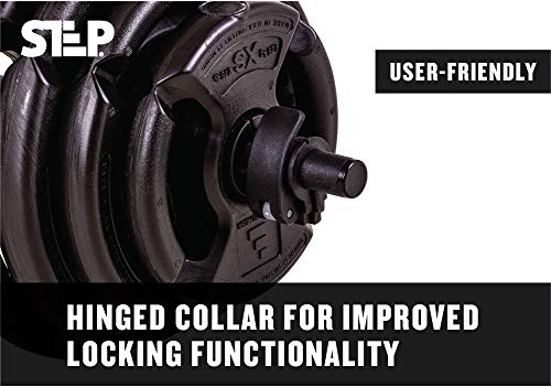 4-Weight Deluxe Barbell Set with Bar L21091