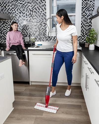 Spray Mop with 3 Extra Refills, Red O505