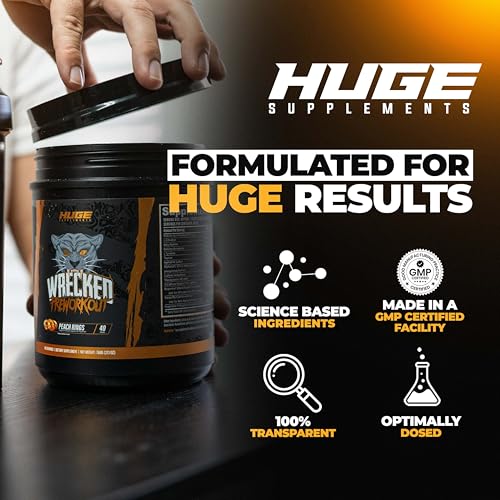 Pre Workout, Advanced Formula, Boosts Energy, Focus & Performance B1952