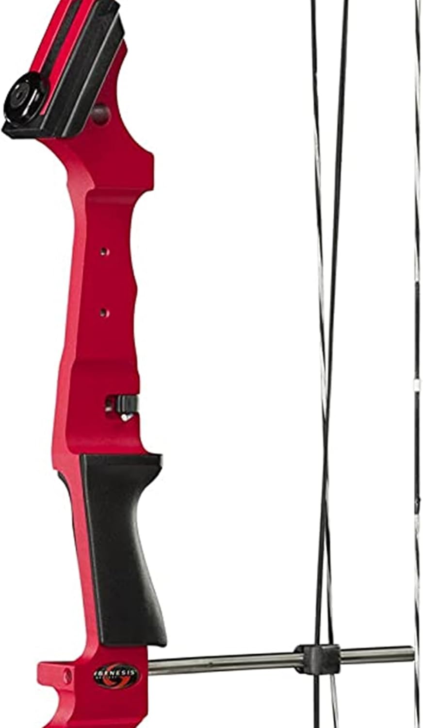 Compound Bow with Adjustable Draw Length and Weight, Right-Handed, Red C465397