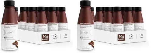 Gingerbread Meal Replacement Shake, Plant Based Protein Drink, 11oz (12 Pack) B2352