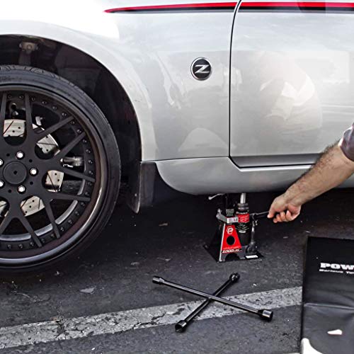 3 Ton Bottle Jack with Jack Stands, 6000 lb Capacity Car Lift W53060