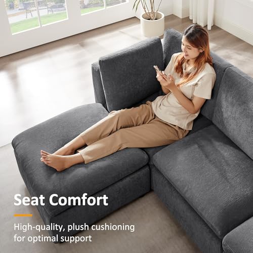 Modular Sectional Sofa with Ottoman for Small Apartments G42700