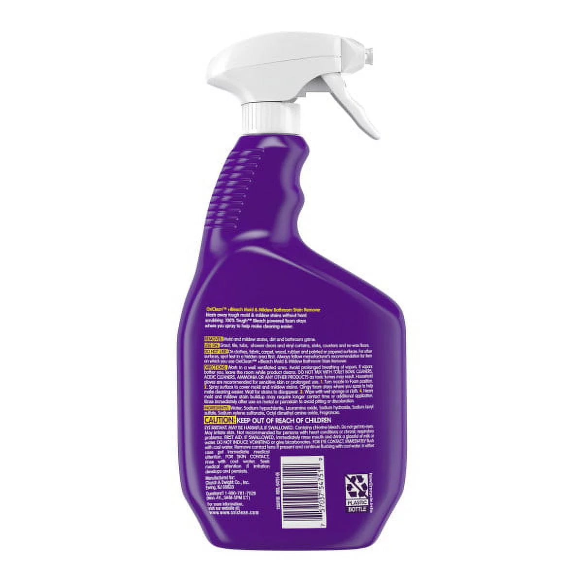 Bathroom Mold & Mildew Stain Remover, No Drip Foam, 30 oz. Pack of 4 T85752