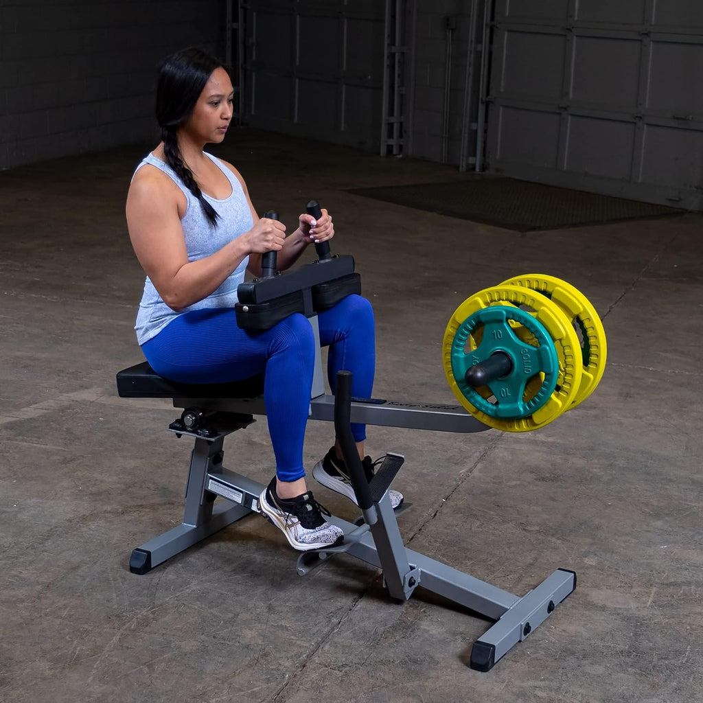 Seated Calf Raise Machine for Strength Training Home Gym J814612