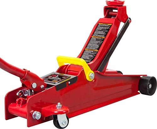Hydraulic Trolley Floor Jack with Storage Case, 1.5 Ton Capacity G957043