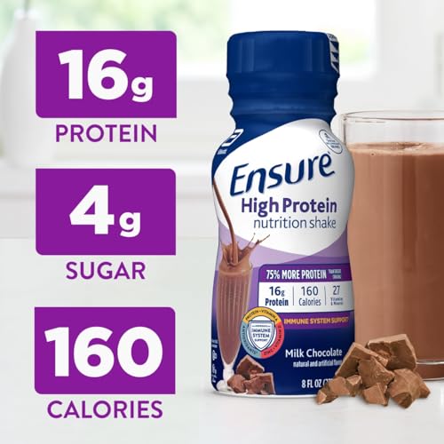 Strawberry Protein Nutrition Shake, 16g Protein, 8 fl oz, 24 Pack N470