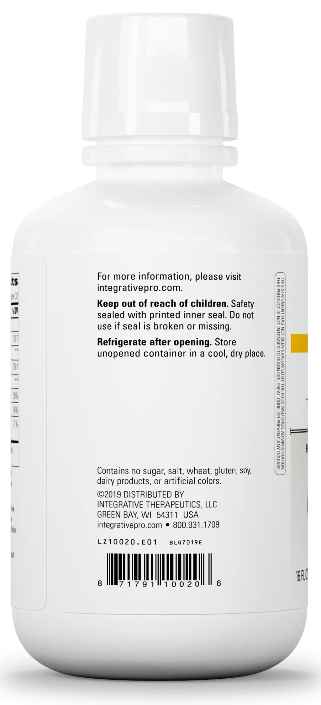 Liquid Calcium Magnesium with Vitamin D, Orange Vanilla, 16 fl oz F24258