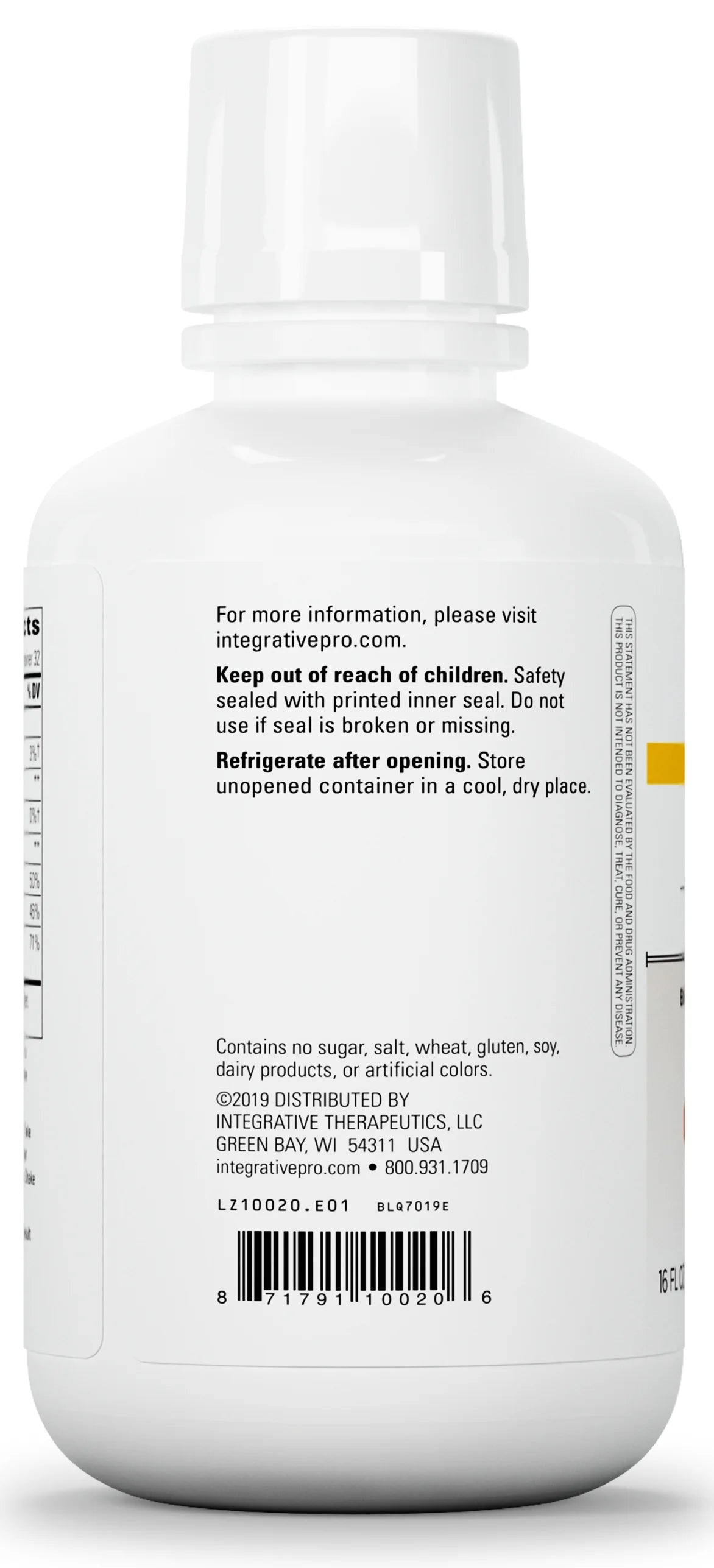 Liquid Calcium Magnesium with Vitamin D, Orange Vanilla, 16 fl oz F24258