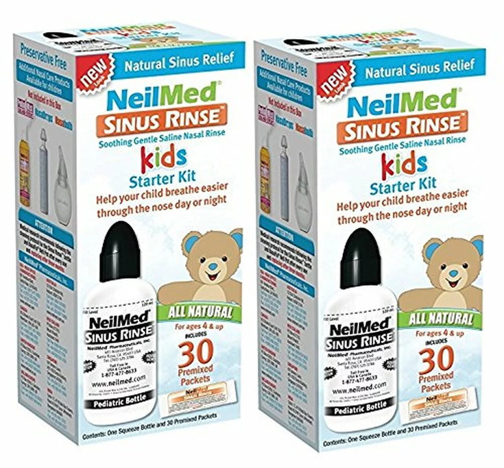 Sinus Rinse Pediatric Starter Kit, 2 Pack K60122