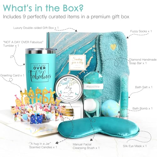 Relaxing Spa Gift Basket Set for Women B7432