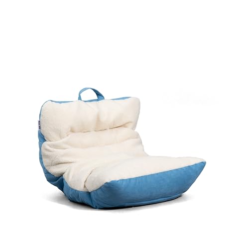 Dorm Bean Bag Chair with Drink Holder and Pocket, 3 feet R2503