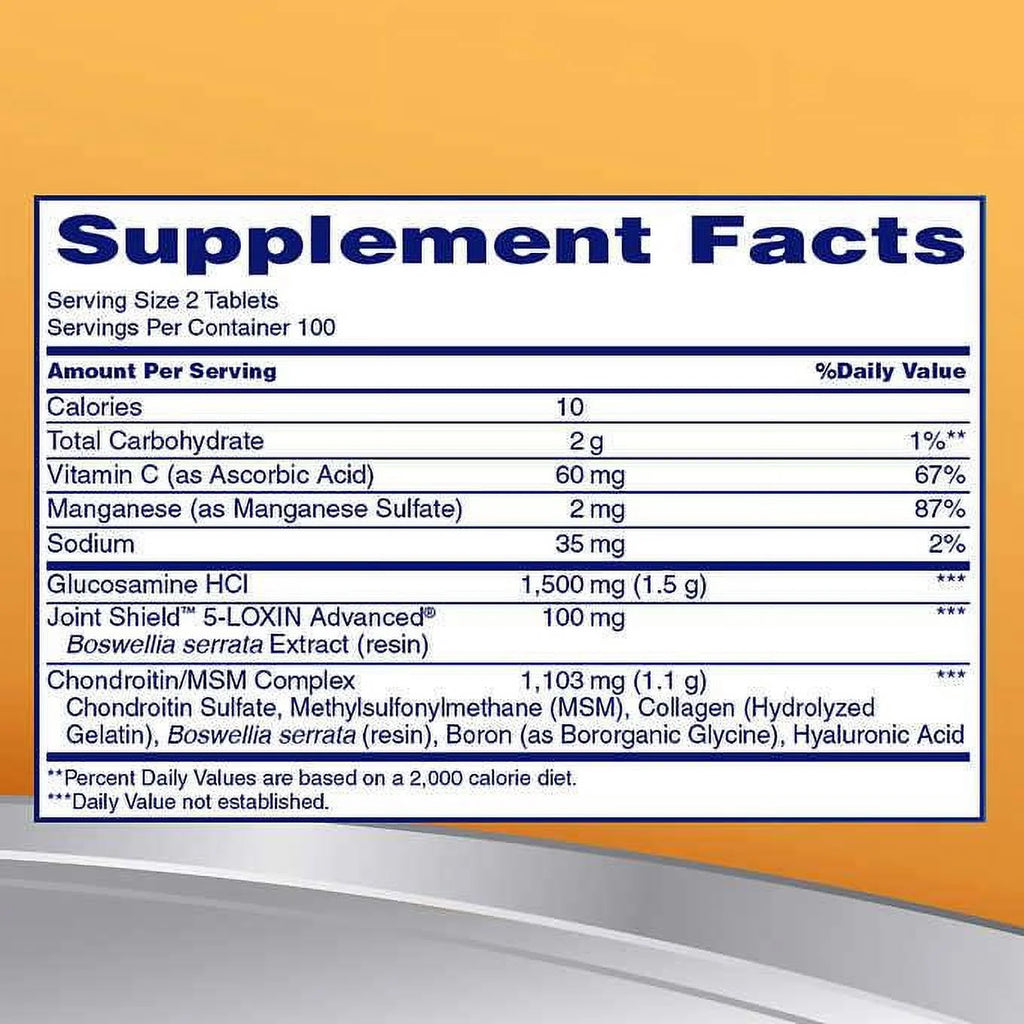 Triple Strength Joint Support Supplement, 200 Tablets L44812