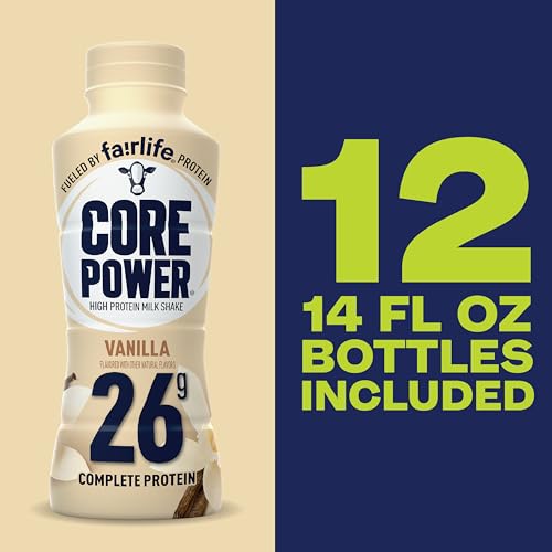 Chocolate Protein Shake, 26g, 14oz, 12 Pack F118997