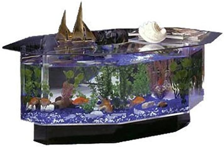 28 Gallon AquaTable Aquarium Octagon for Fish