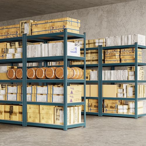 5-Tier Adjustable Metal Shelving Unit for Garage, Pantry, and Warehouse M7734