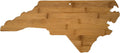 Totally Bamboo 20-7978NC North Carolina State Shaped Bamboo Serving and Cutting Board, Brown