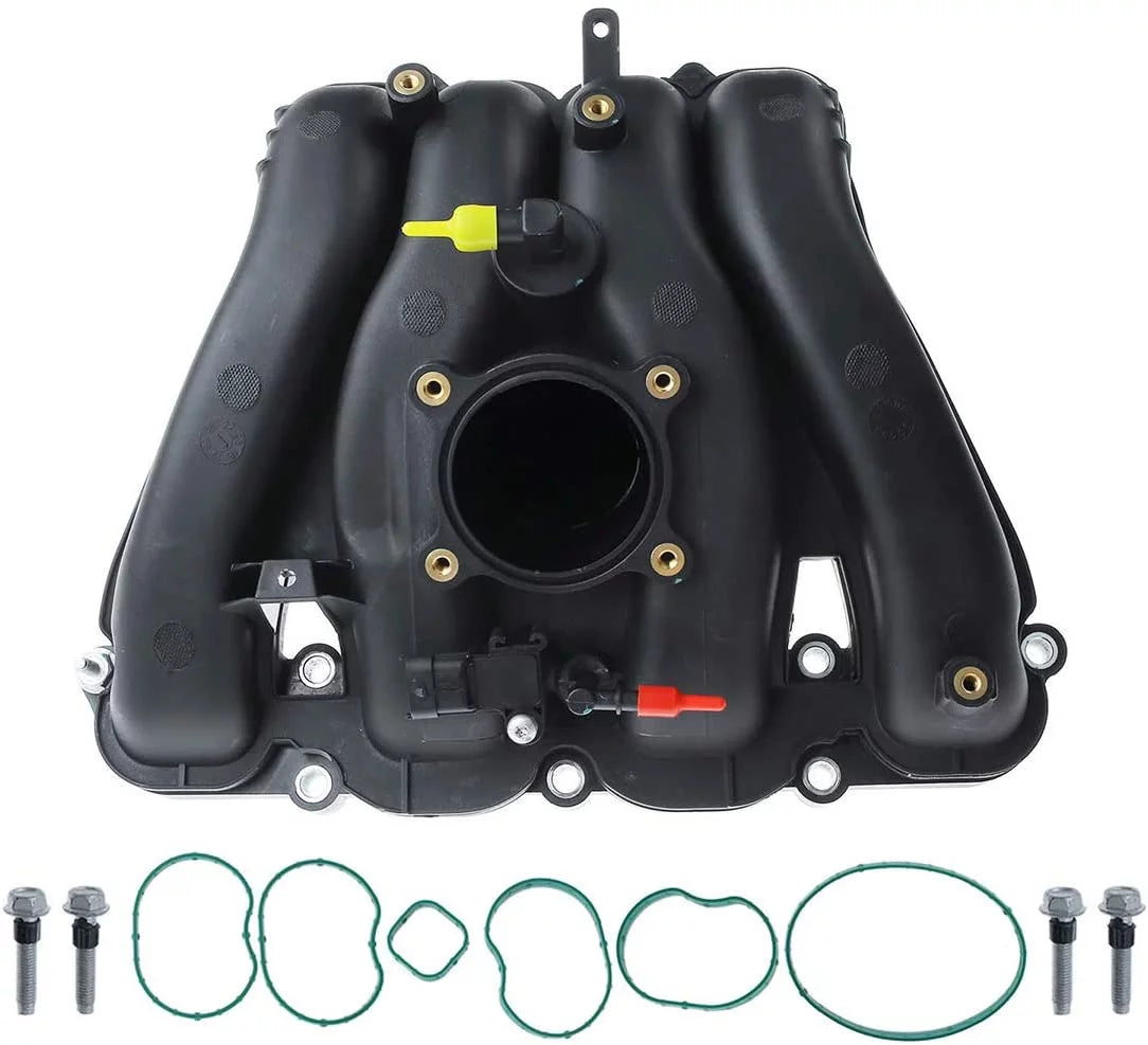 Engine Intake Manifold Compatible with Chevrolet Equinox 10-17 Malibu 13-14 GMC Terrain 12-17 Buick Regal LaCrosse 2011-2016 L4 2.4L R1655