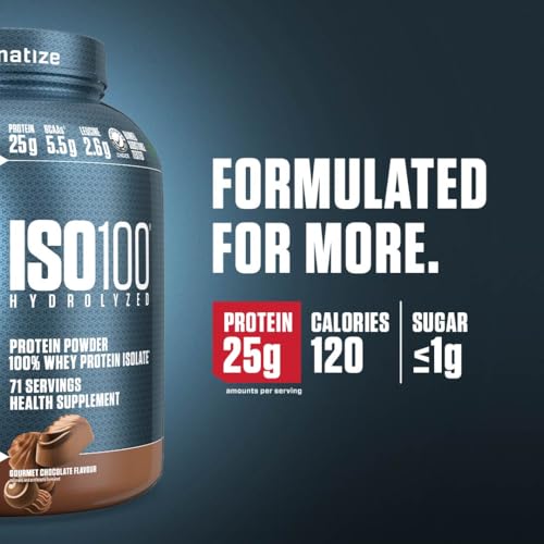 Whey Protein Powder Isolate, Cookies & Cream, 25g Protein I356